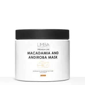 Limba Cosmetics Premium Line Macadamia and Andiroba mask Нәрлендіретін шаш маскасы