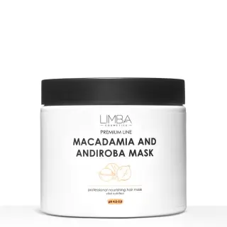 Limba Cosmetics Premium Line Macadamia and Andiroba mask Нәрлендіретін шаш маскасы