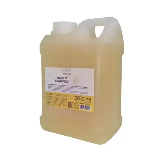 Limba Cosmetics WASH it Shampoo табиғи шашқа арналған терең тазартатын сусабын, 2000 мл