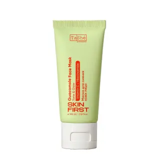 Tashe Professional Guacamole Face Mask бет терісіне арналған жарқырау сыйлайтын маска, 100 мл