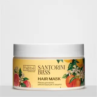 Tashe Professional Santorini Bliss шашқа арналған маскасы.