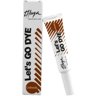 THUYA Краска прямого действия для бровей Let's GO DYE Caramel, 11 мл