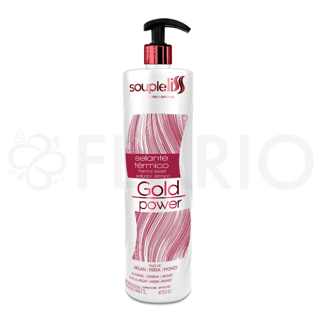 Кератиновый герметик SoupleLiss Gold Power